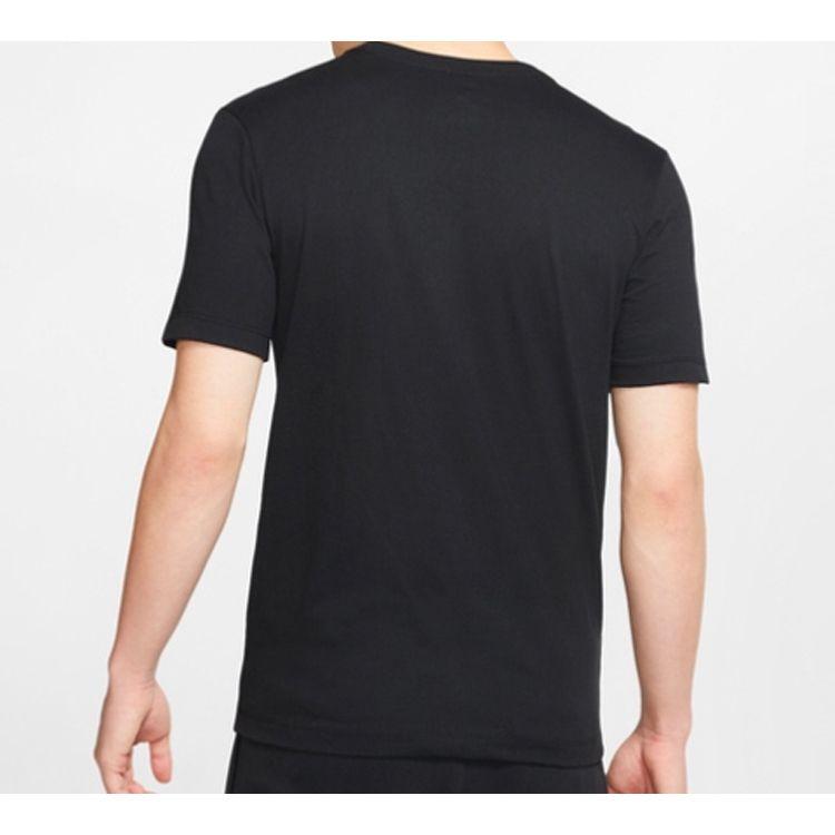 Nike Just Do It Short Sleeve T-Shirt Men Tops Black CD9633-010
