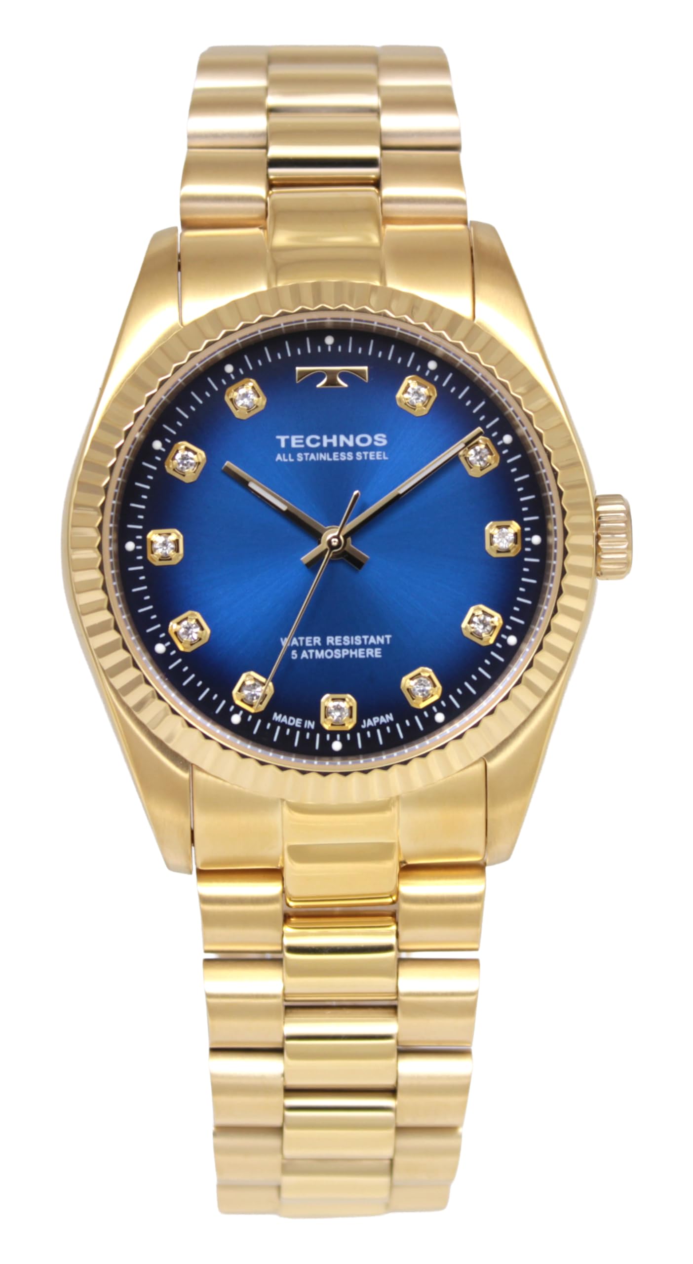 

Technos 100th Anniversary Made in T9C33GN Watch, Model, Japan, синій