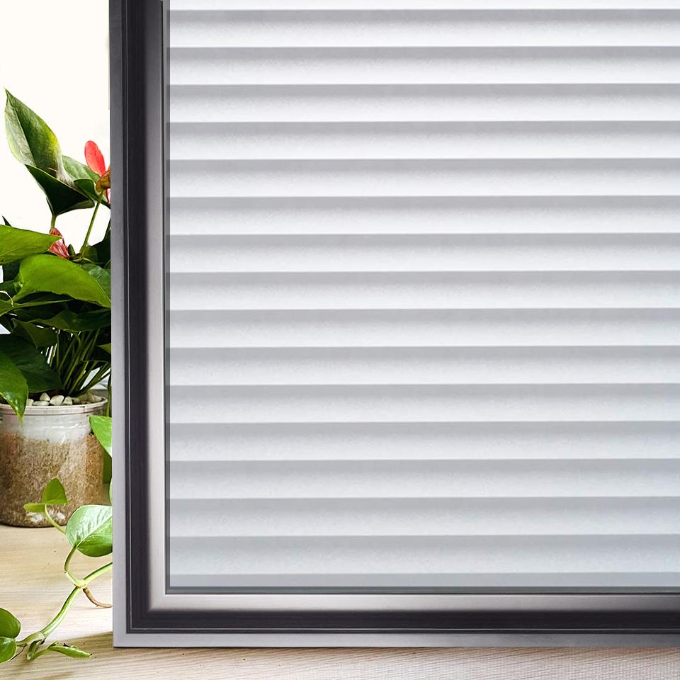 Window Privacy Film Rainbow Static Clings Heat Control Window Insulation Sun UV Protection Glass Vinyl Film for Home