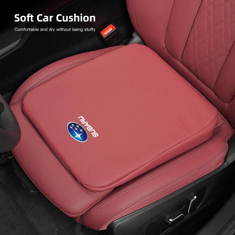Car Seat Cover Leather Car Seat Cushion Protector Pad Hip Protect Mat For Subaru STI XV BRZ Outback Smart Impreza Mpreza Tribeca Y14