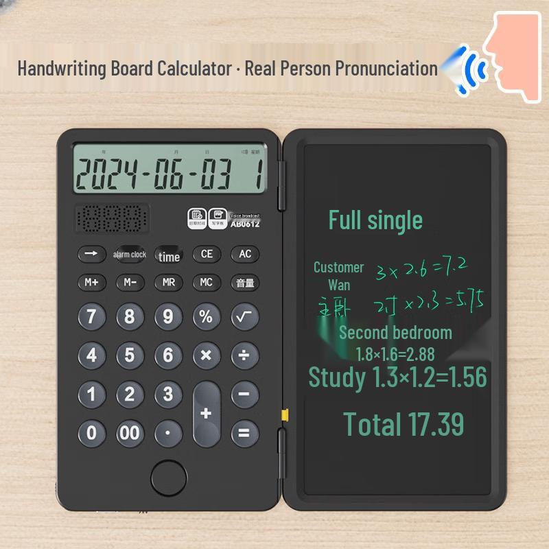 

OLOEY Voice Calculator with Portable Handwriting Board