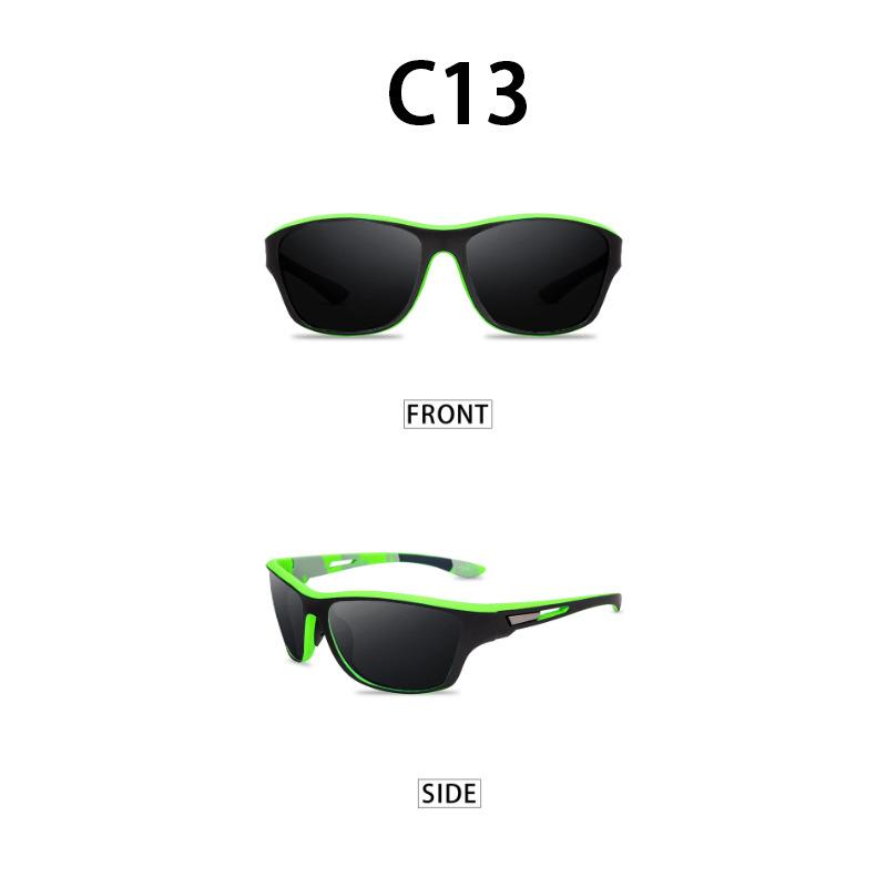 Men Women Polarized Sports Sunglasses with Rope UV400 Car Driving Shades Outdoor Eyeglasses Hiking Riding Goggle Shades Eyewear