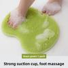 Silicone Foot Scrubber Massager Bath Mat With Nonslip Suction For Home Use