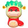 God of Wealth Snake Plush Doll Toy Fruits Lucky Snake Plushies Doll  Children