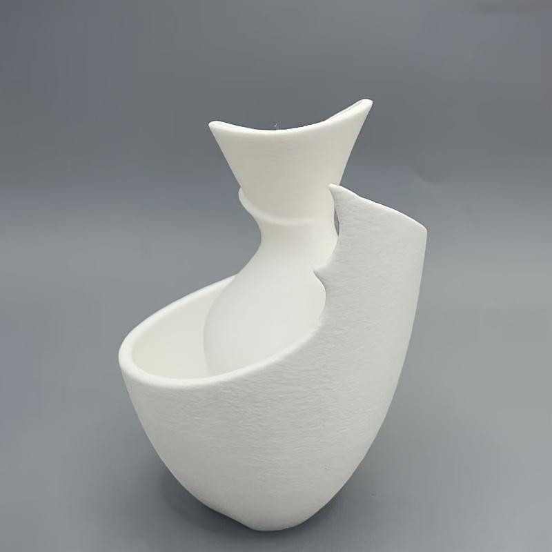 Minimalist Light Luxury Decorative Vase, Living Room Entryway Tabletop Flower Arrangement Ornament, Nordic Style Artistic