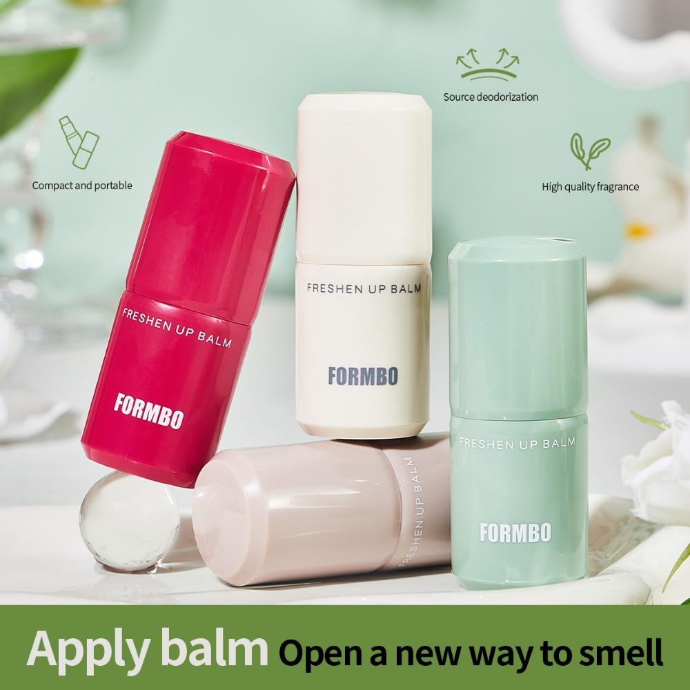 Idealny wybór dla długotrwałego i naturalnego zapachu: Stałe perfumy o 4 zapachach, w małych i przenośnych opakowaniach!