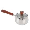 Milk Pot 316 Stainless Steel Anti Stick Multifunctional 1000ml Milk Saucepan for Soup Noodles One Person Diet