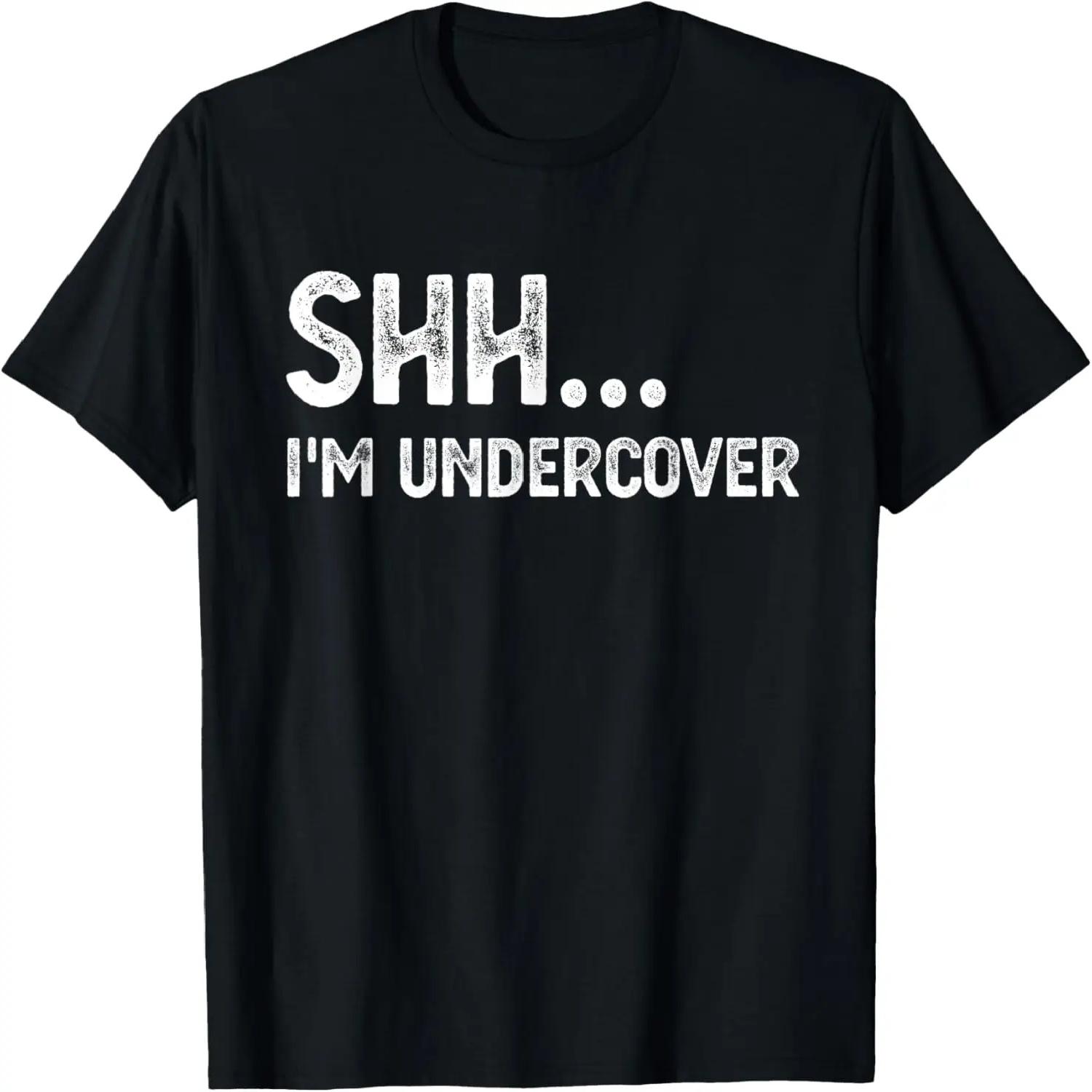 

Funny Undercover Cop Easy Costume Police T-Shirt XXXXXL різнокольоровий