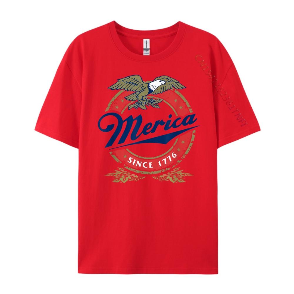 Merica Since 1776 Funny 4th of July Merica Since 1776 Mens Clothing Camiseta S