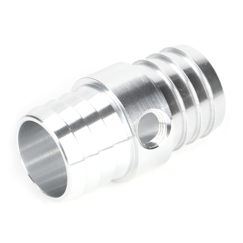 1‑1 4in Hose with 1 8in NPT Steam Port Adapter ICT Aluminum Radiator LS Swap Coolant Connector