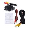 7 LED IR Infrared Waterproof Night Vision Rear View Camera for Car GPS, Wide Viewing Angle: 170 Degree (DM320P)(Black)