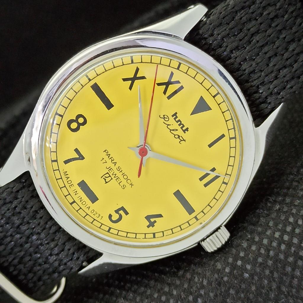 

Б/У HMT PILOT INDIAN МУЖСКИЕ МЕХАНИЧЕСКИЕ ЧАСЫ a295074-1 Sku556b-a295074