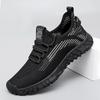 Men's Casual Shoes, Sports Shoes, Autumn Breathable Running Shoes, Fly-Woven Mesh Men's Shoes, Hollow Travel Shoes