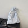 Simple Style Shoulder Bag Bow Print Nylon Underarm Bag Women New Large Capacity Stylish Versatile Tote Bag for Commute