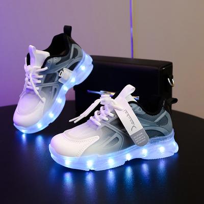 Wiederaufladbare Kinderschuhe, leuchtende Schuhe, leuchtende Schuhe, Laufschuhe