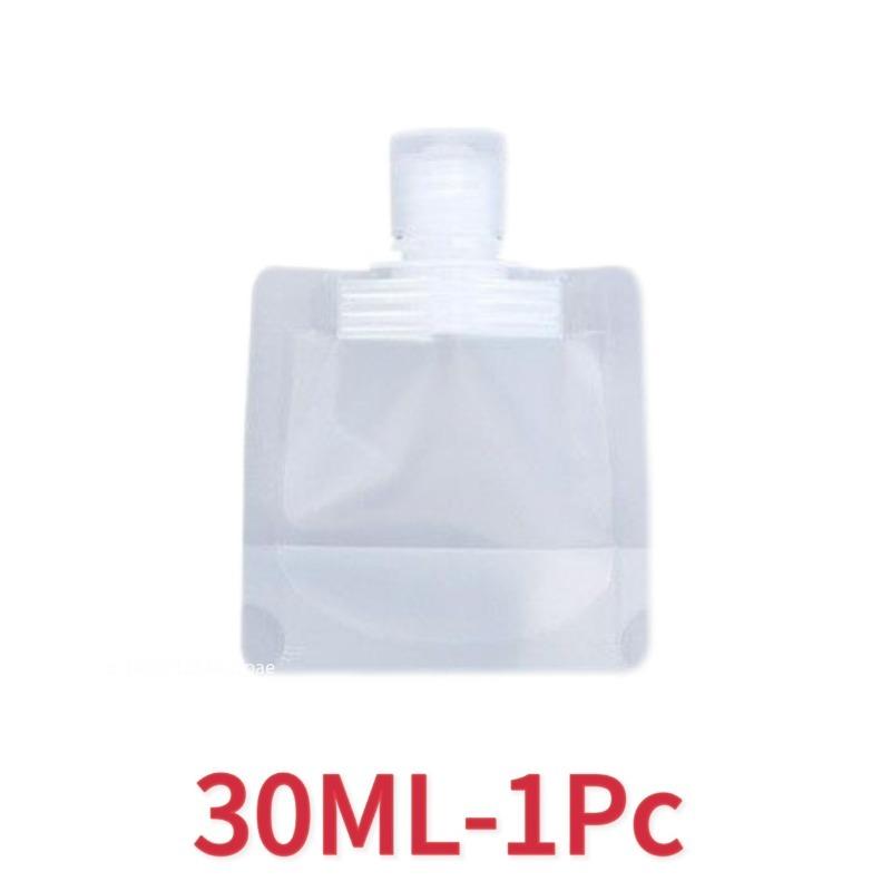 1-5Pcs Travel Empty Squeeze Bags Lotion Dispensing Bag Refillable Shampoo Toiletries Conditioner Liquid Cosmetic Storage Pouches