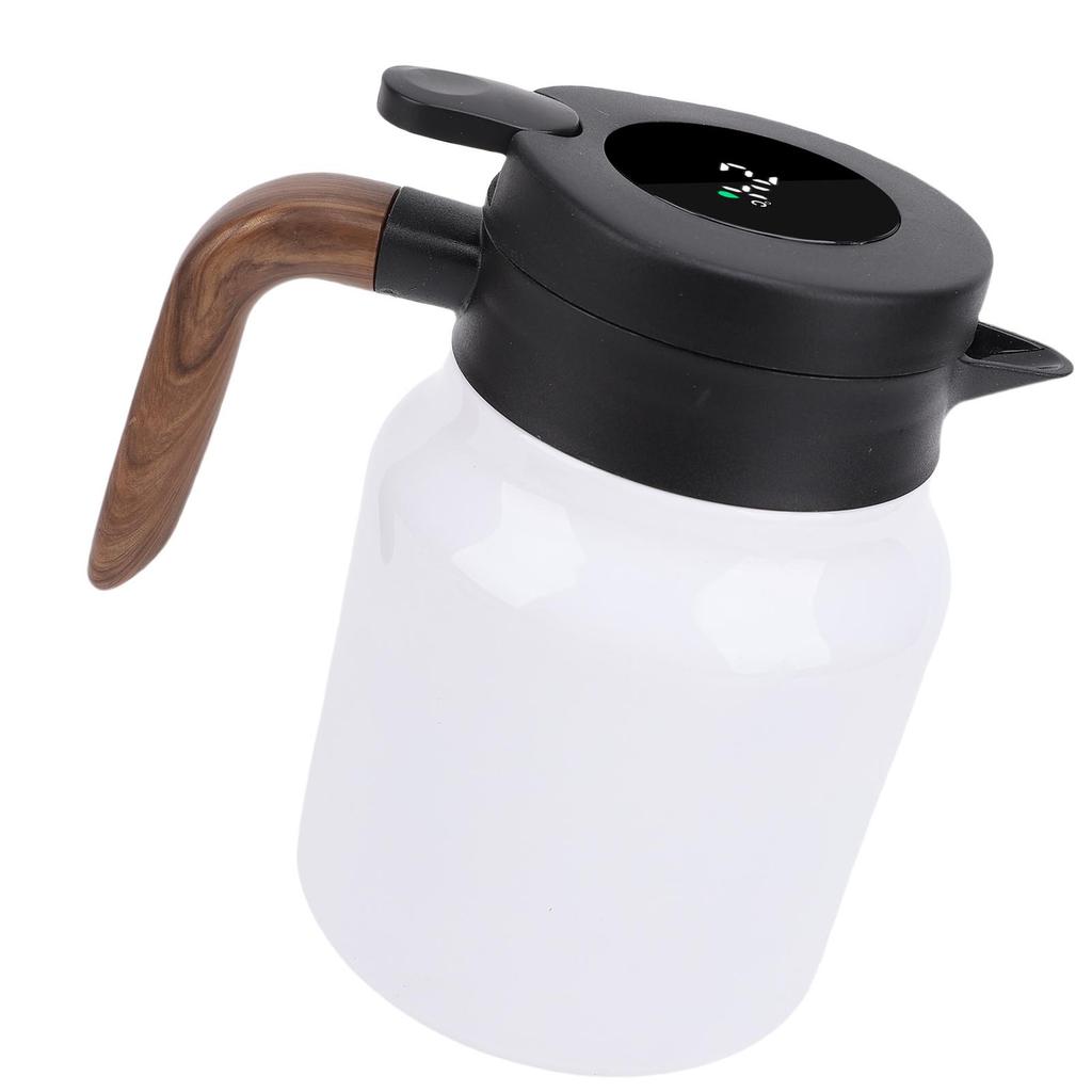 Thermische Kaffeekaraffe 1000ml 316 Edelstahl Isolierter Vakuum-Kaffeekessel mit Tee-Ei