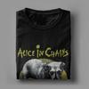 Πρωτότυπα μπλουζάκια Alice in Chains Band Dog Ανδρικά Μπλουζάκια με Στρογγυλή Λαιμόκοψη Βαμβακερά Μπλουζάκια Μουσική Heavy Metal Κοντομάνικα Μπλουζάκια Μεγάλα Μεγέθη Ρούχα