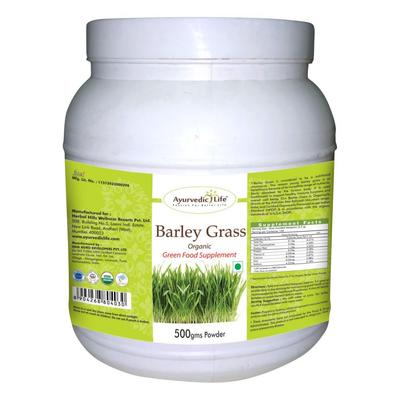 Ayurvedic Life Organic Barley Grass Powder - 500 G