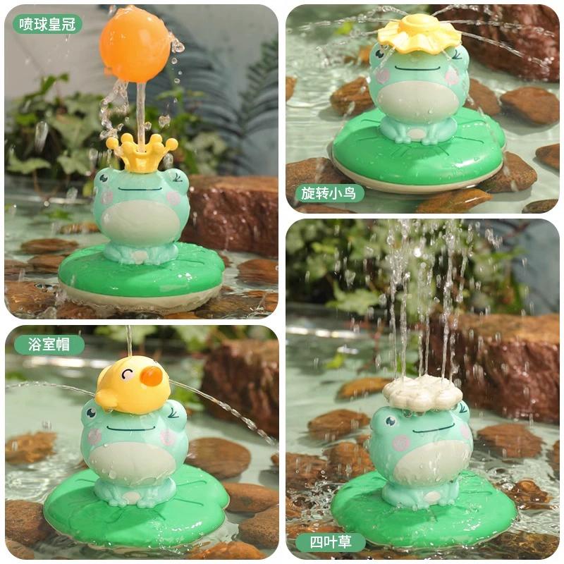 

Игрушка для ванны, младенцы, дети, играющие в воде, маленькая желтая утка, купание и игра с лягушкой, брызги для душа, плавание для мальчиков и девочек