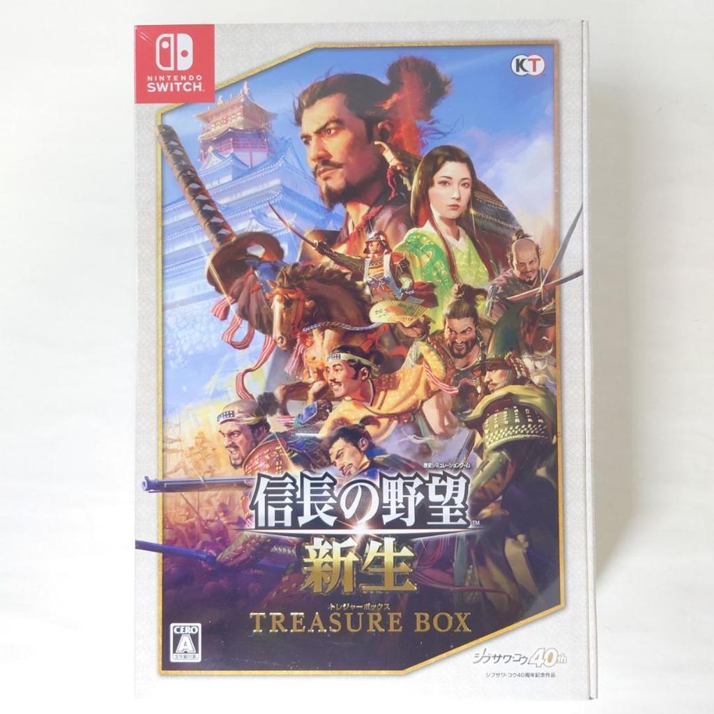 [USED] Switch Nobunaga's Ambition: Reborn TREASURE BOX