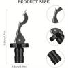 4Pcs Silicone Wine Stoppers Manual Press Vacuum Wine Bottle Caps Airtight Leak-Proof Sealer Plug For Wine Bottles