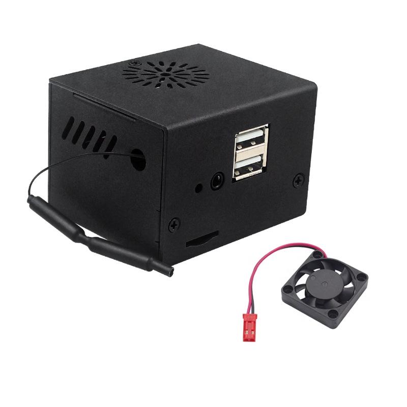 Orange Pi Zero 3 Metal Case with Expansion Slot: Durable Development Board Protective Shell