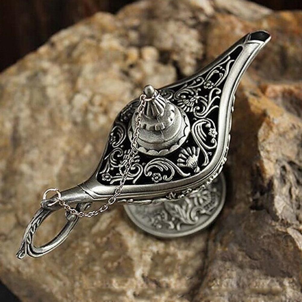 1 pz Lampada Magica del Genio di Aladino Calda Lampada ad Olio Pentola Lampada di Aladino Decorazione Sbalorditiva