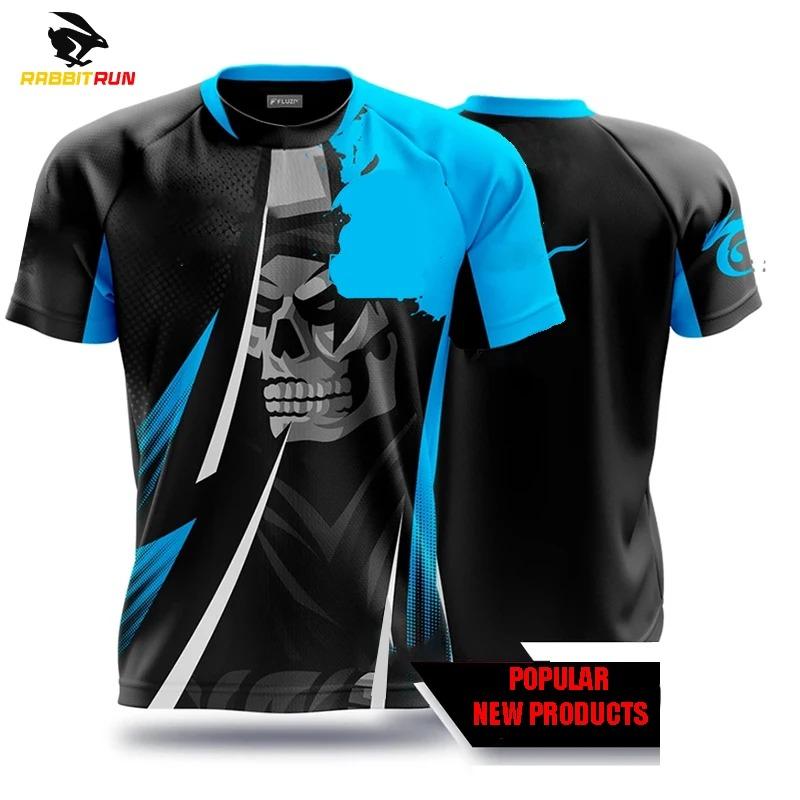 Nuove T-shirt da Uomo per Uomo Magliette Asciugatura Rapida Magliette Uniformi Abbigliamento Competizione di Giochi T-shirt Stampate Ragazzi Traspirante Sport