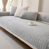 Milk Fleece Sofa Cushion Winter Short Plush Non-Slip Seat Cushion Simple And Advanced Sense Thickened Leather Sofa Cover Cover Cloth