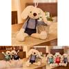 Plush Bunny Stuffed Animal With Soft Fabric For Kids Gift And Play