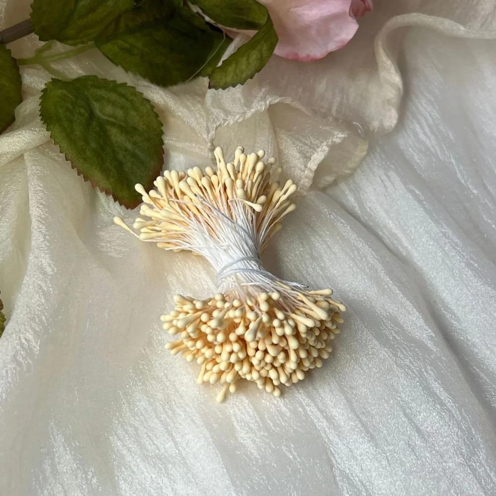 350pcs 2mm Heads Mini Flower Stamens Pistil Wedding Decoration Scrapbooking DIY Artificial Cards Cakes Flowers Accessories