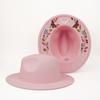 Bohemian Costume Cosplay Cap Butterfly Topper Hat Fashion Western Cowboy Jazz Hat  Travel