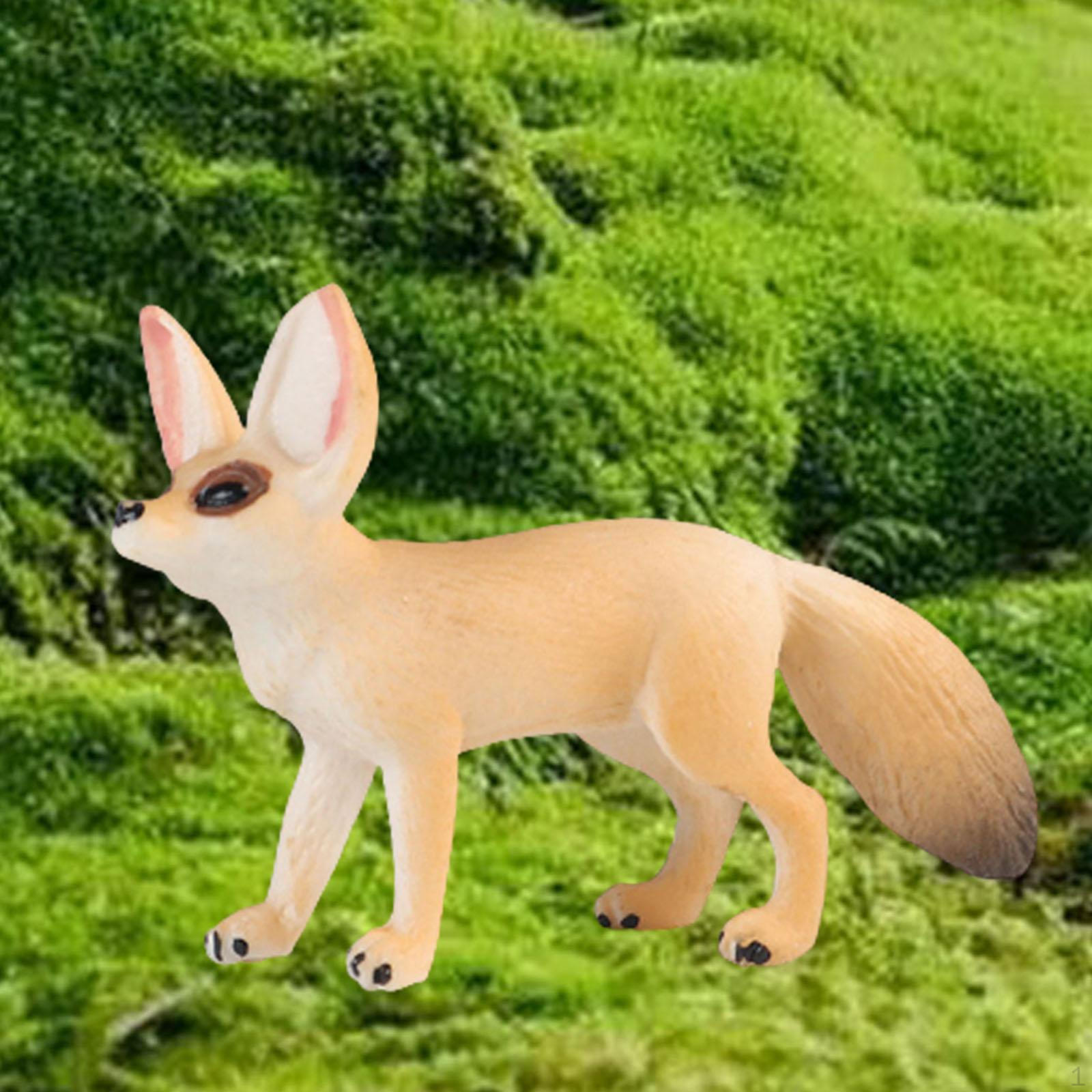 Northern Animals Figures Toys High Simulation Model Animal for Education Toy Easter Fillers foxes