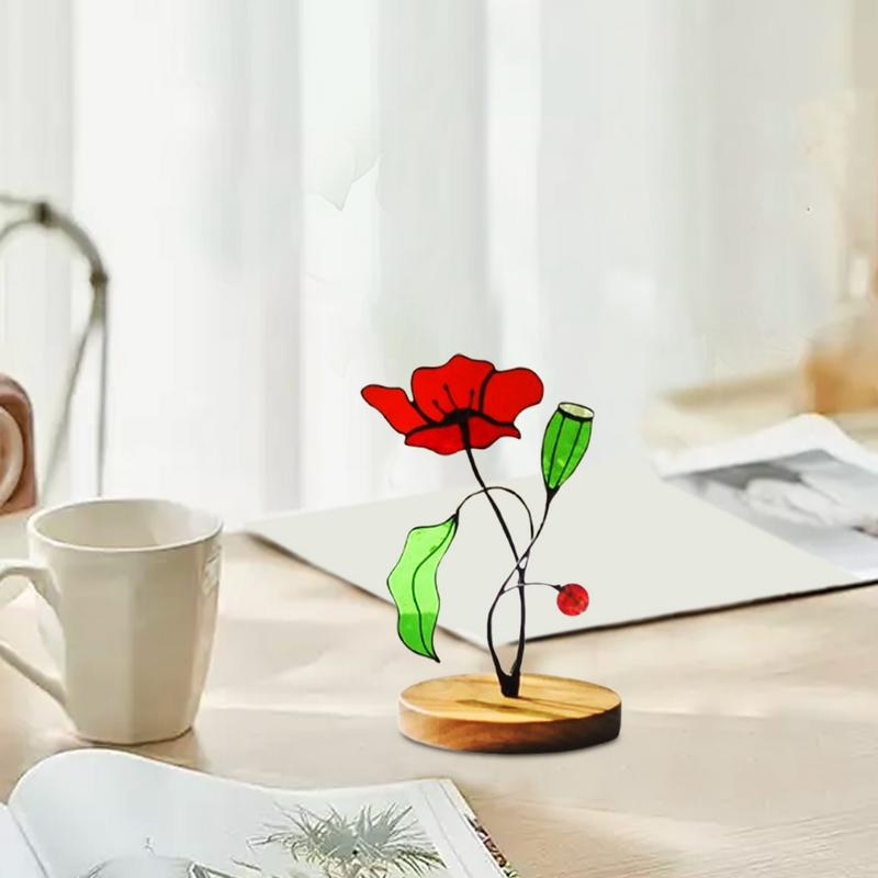 Window Hangings Light Catchers Acrylic Light Catchers Plant Stained Glass Window Hangings Light Catchers For Home Cafe Mall