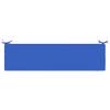 Bench Cushion SOEST 100percent  Polyester Royal Blue 160 X 40 X 5 Cm