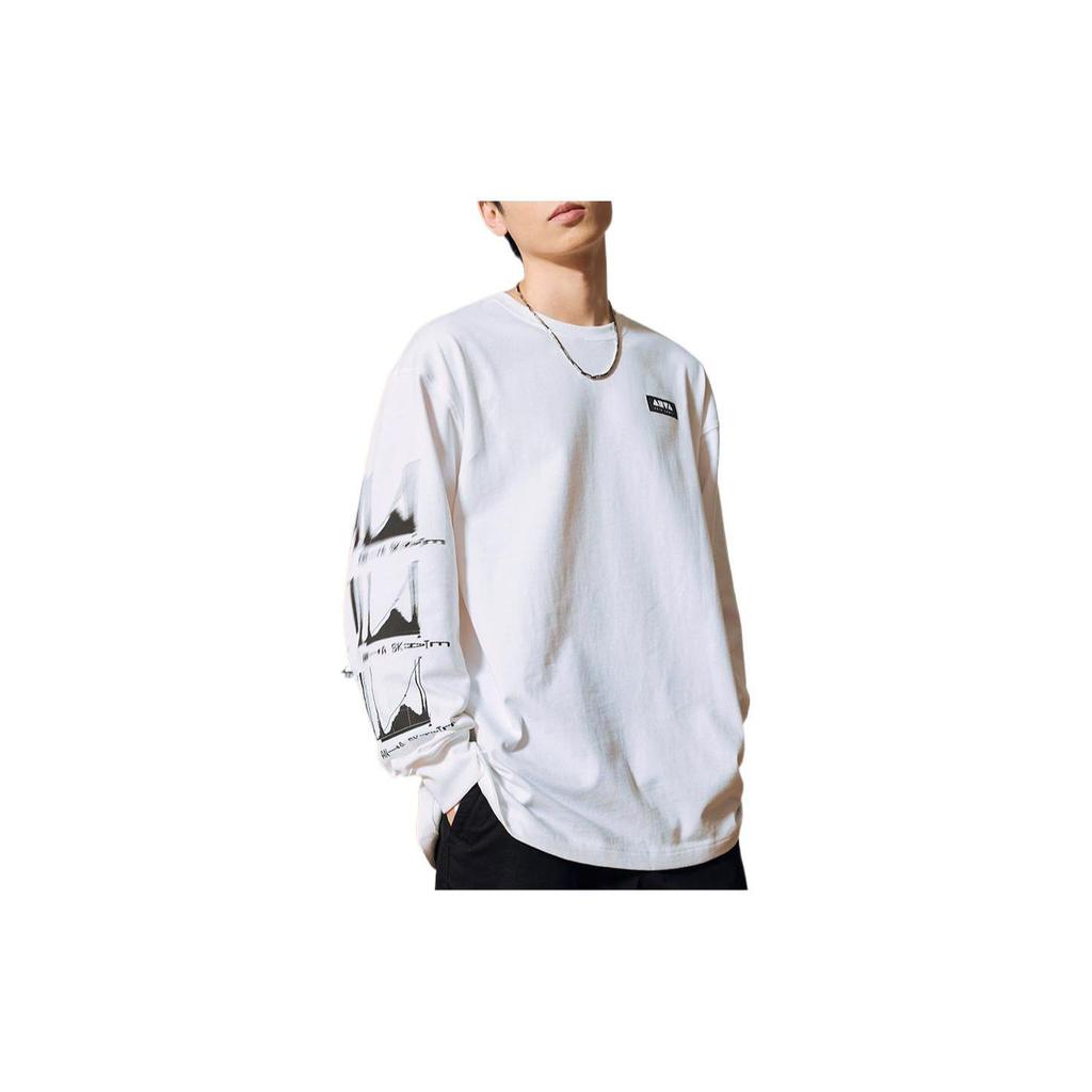 Anta Sweatshirt Unisex Snowflake White 172238717-1