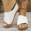 Summer Sandals Shoes Women Platform Walking Shoes Slip on Sandals Woman Wedge Ladies Shoes Beach Woman Slippers Footwear