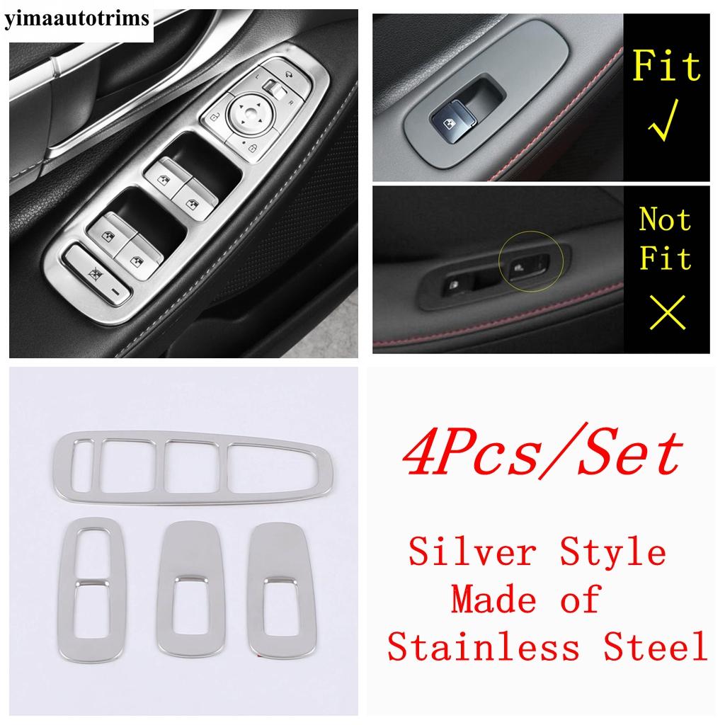 Water Cup Panel / Door Speaker / Window Lift / Central Control Strip Cover Trim Accessories For Hyundai Sonata DN8 -