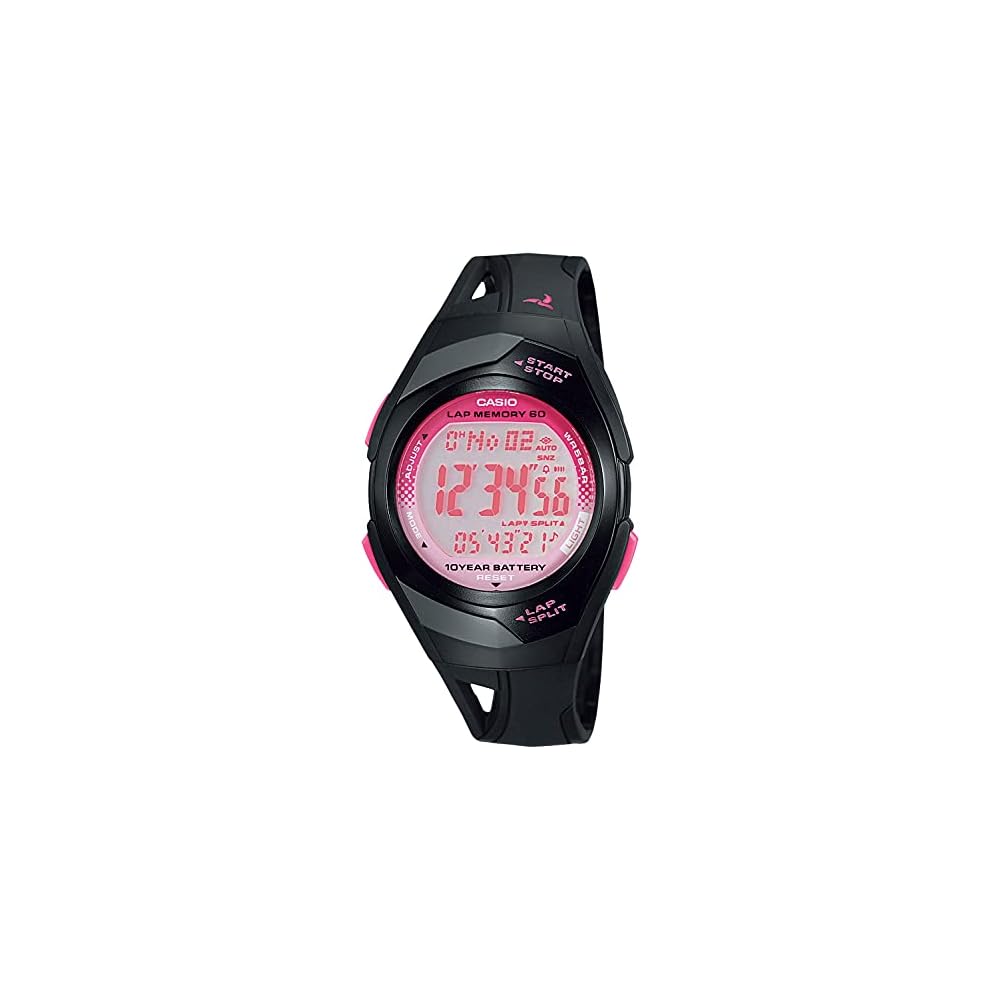 Casio Collection STR-300J-1BJH Men s Watch Black Analog Design Water Resistant