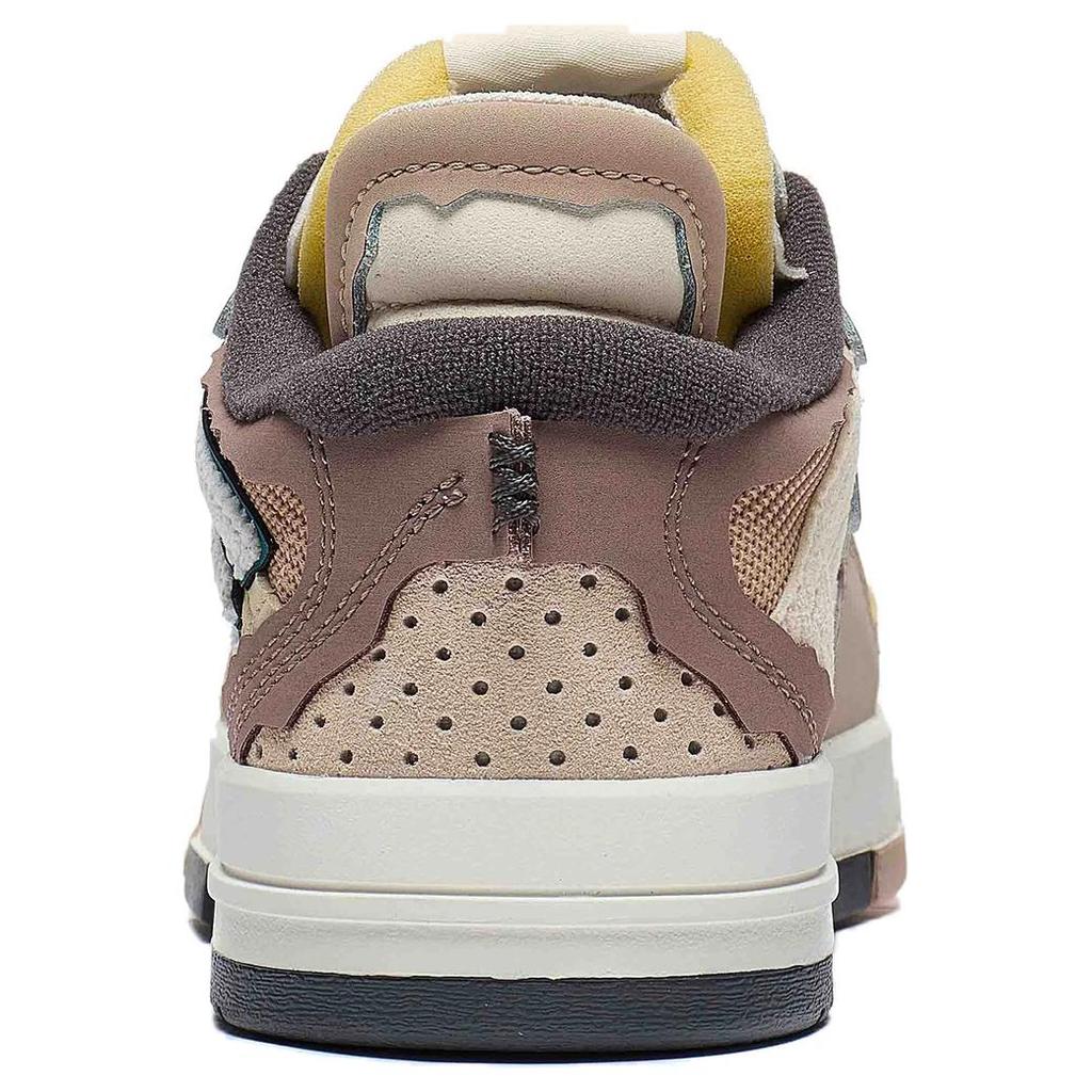 Li Ning We I Pro Classic Casual Durable Lightweight Low Top Skate Shoes Women Sneakers Beige AECT046-1