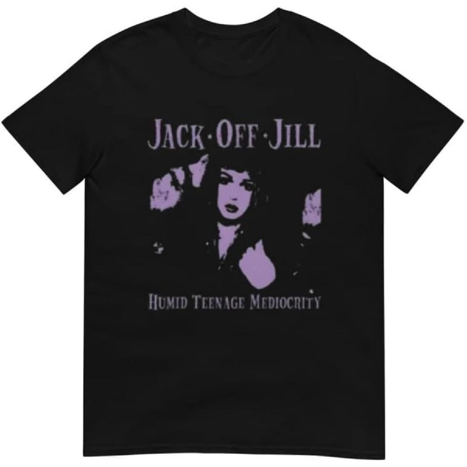 Jack Off Jill T-Shirt _ Humid Teenage Mediocrity Band Tee XXXXXL разноцветный