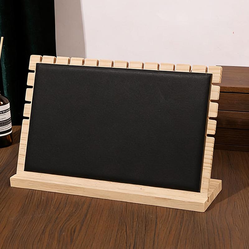 Creative Solid Wooden Necklace Frame Fashion Jewelry Display Frame Pendant Support Jewelry Display Props