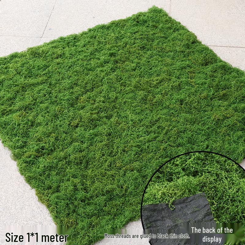 Bionic Artificial Moss Micro Landscape Ornaments for Bonsai and Paving