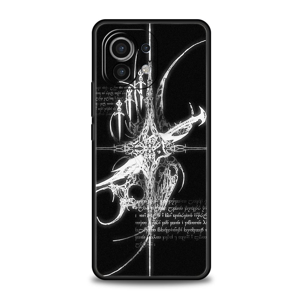 Cyber Sigil Cross Line Phone Case Cover for Xiaomi Mi 15 14 13 12 11 Ultra 14T 13T 12T 11T 10T Pro Lite 5G Shockproof Soft TPU