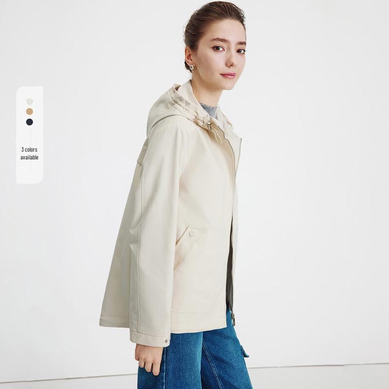 Navigare Women's Hooded Windbreaker Jacket