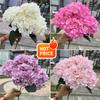 5 Koppen Kunstmatige Hortensia Bloem Zijde Groot Formaat Bruids Hortensia Boeket DIY Nep Hortensia Bloemen voor Huis Feest Bruiloft