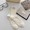 5 Pairs of Women's Summer Fashion Pure Cotton Tube Pile Socks