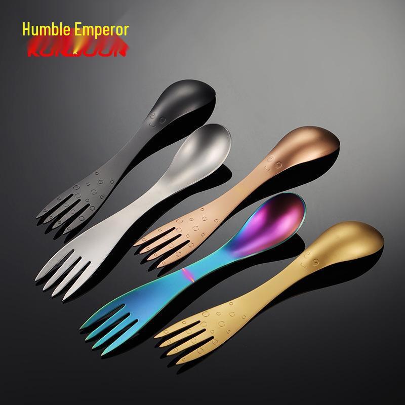Qianxing Octopus Shape Stainless Steel Spork Set
