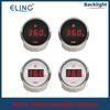 KUS 52mm 0-190ohm 240-33ohm Digital Fuel Level Meter Oil Gauge Red Yellow Light 9-32V Fuel Sensor 175mm 200mm 250mm 300mm 335mm
